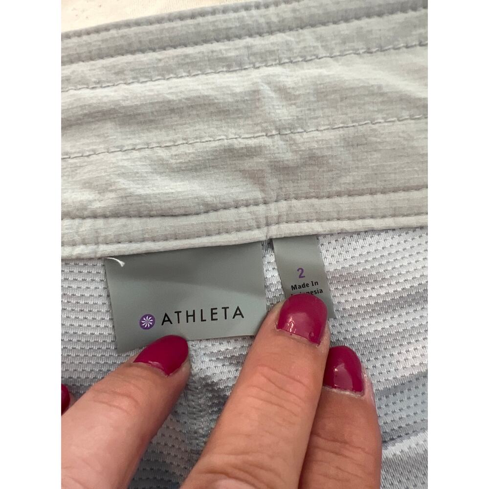 Athleta size 2 light gray golf skort activewear - Picture 4 of 4